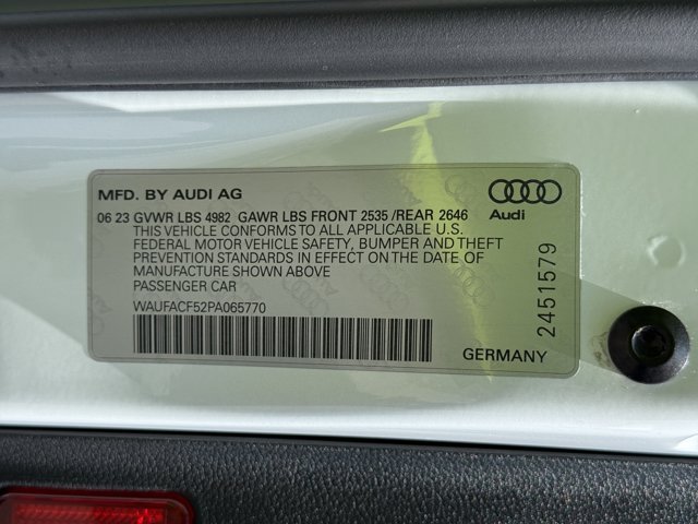 Used 2023 White Audi S line Premium Plus image 30