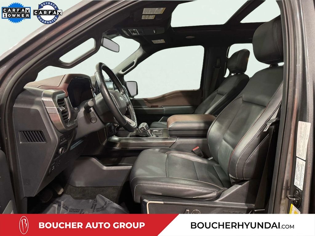 Used 2022 Carbonized Gray Metallic Ford Lariat image 26