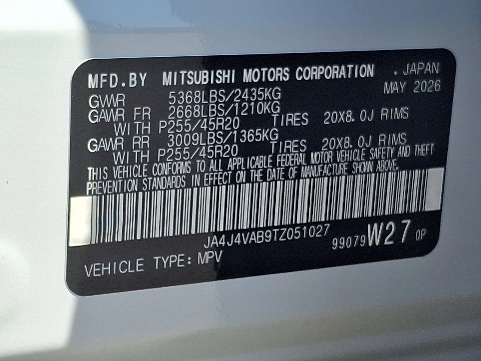 New 2026 White Mitsubishi LE image 21