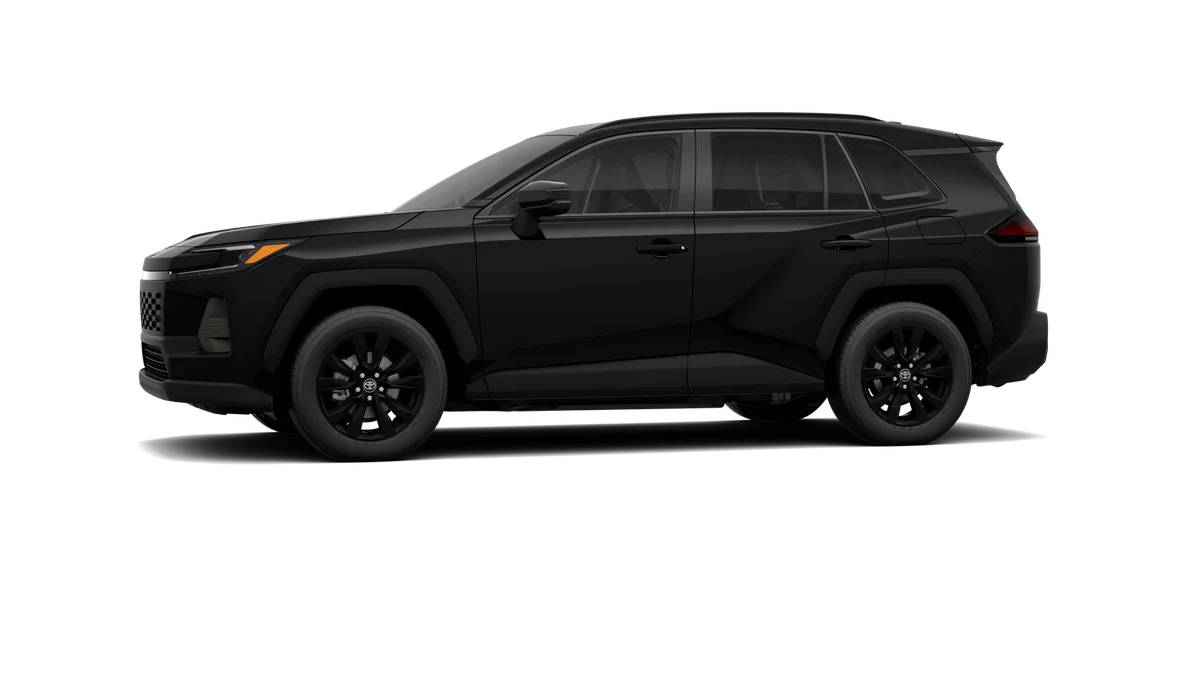 New 2026 Midnight Black Metallic Toyota XLE Premium image 3