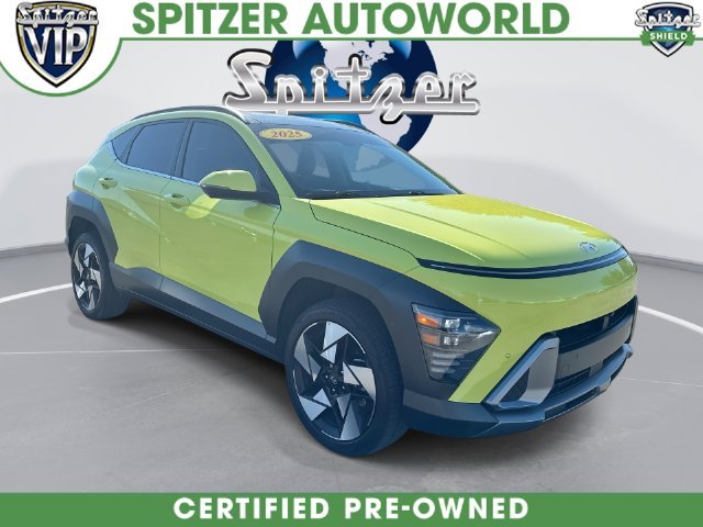 Used 2025 Yellow Hyundai Limited image 1