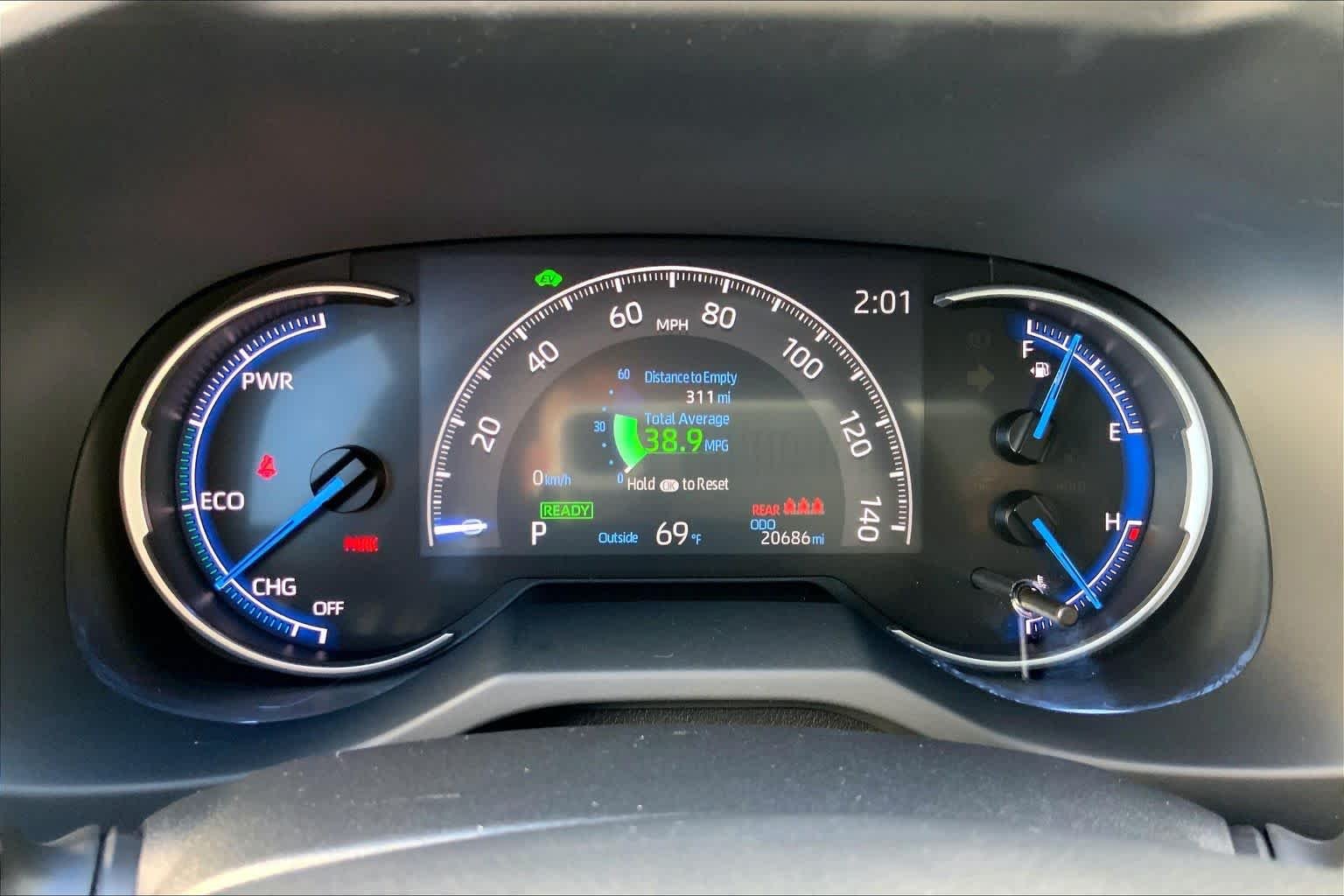 Used 2024 Ice Cap Toyota Hybrid LE image 24