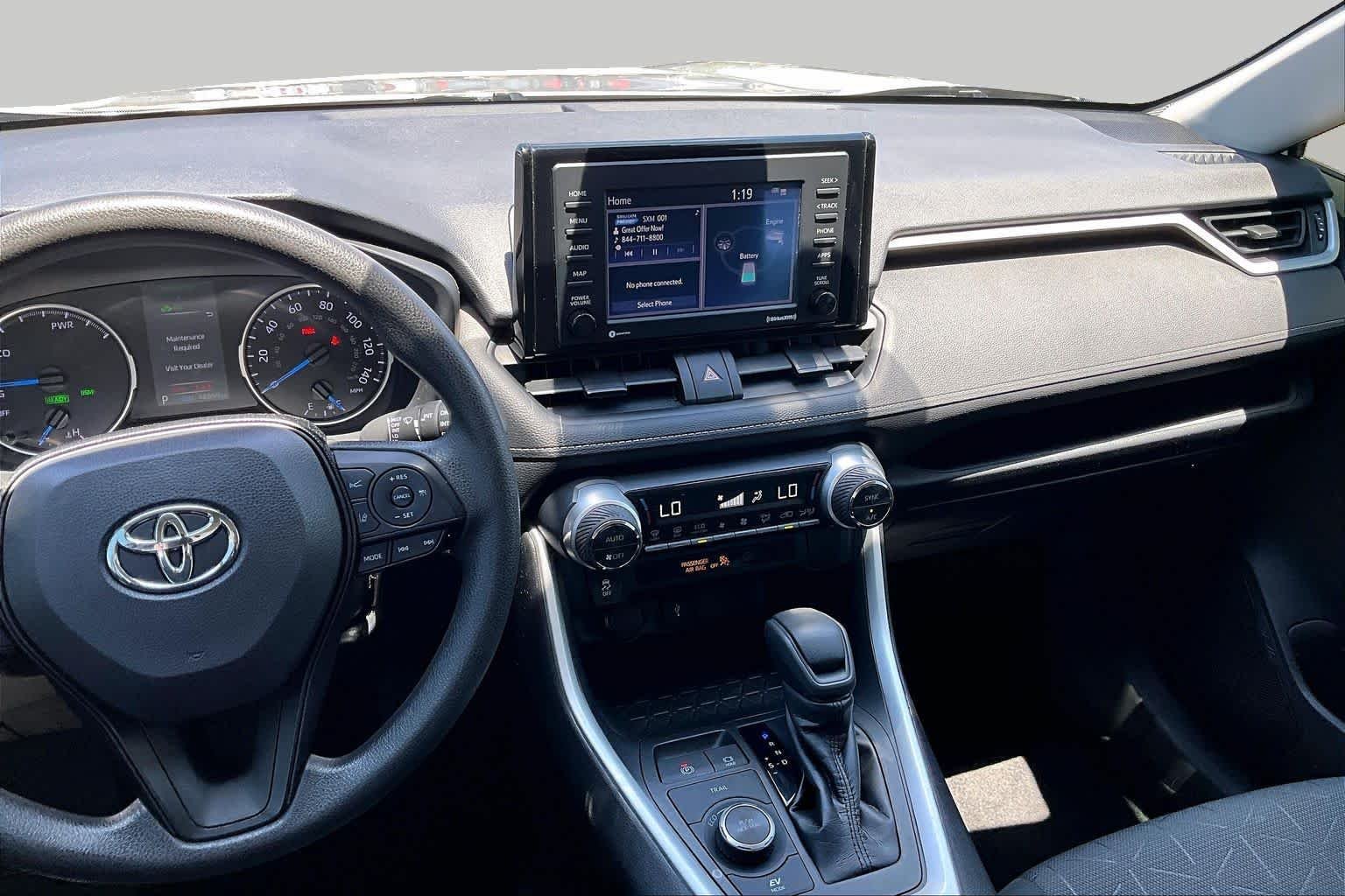 Used 2020 Silver Sky Metallic Toyota Hybrid XLE image 5