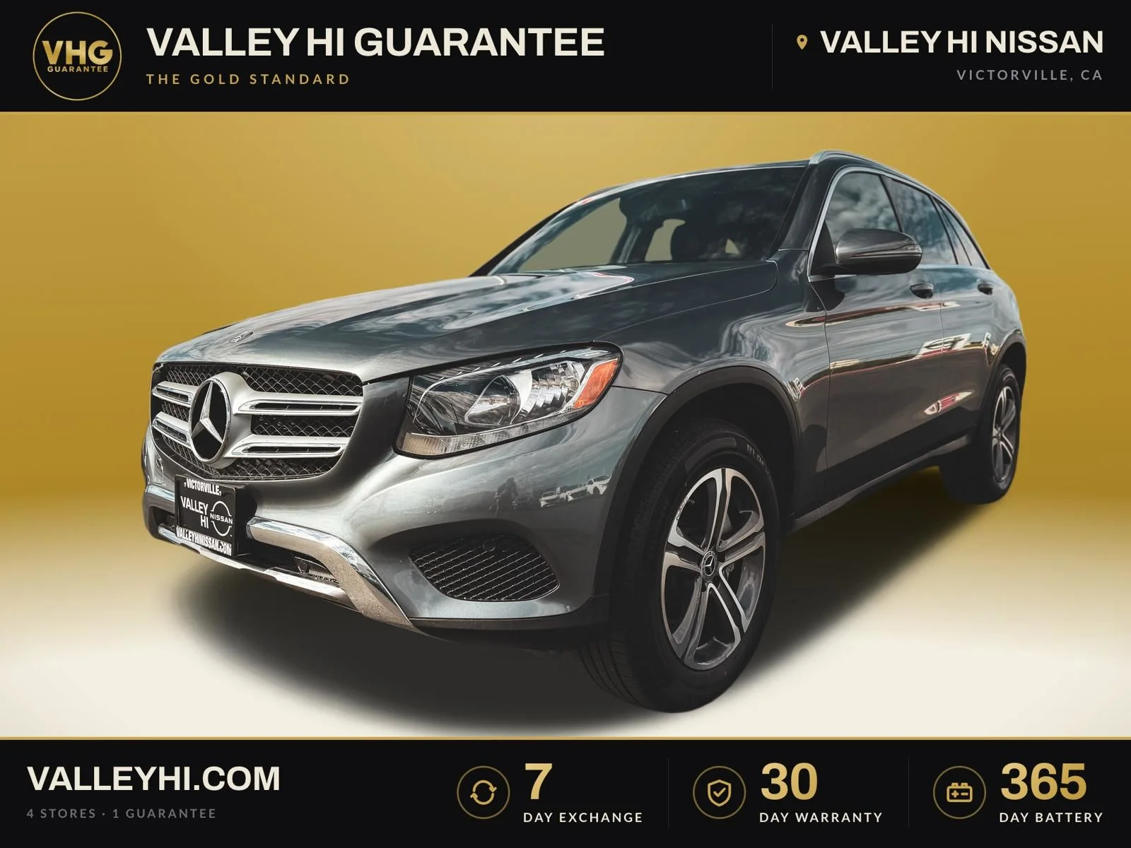 Used 2018 Gray Mercedes-Benz GLC 300 image 3