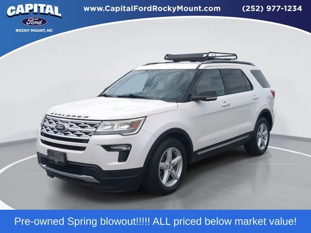 Used 2019 White Ford XLT image 1
