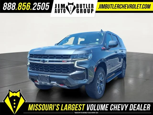 Certified Used 2021 Gray Chevrolet Z71 image 1