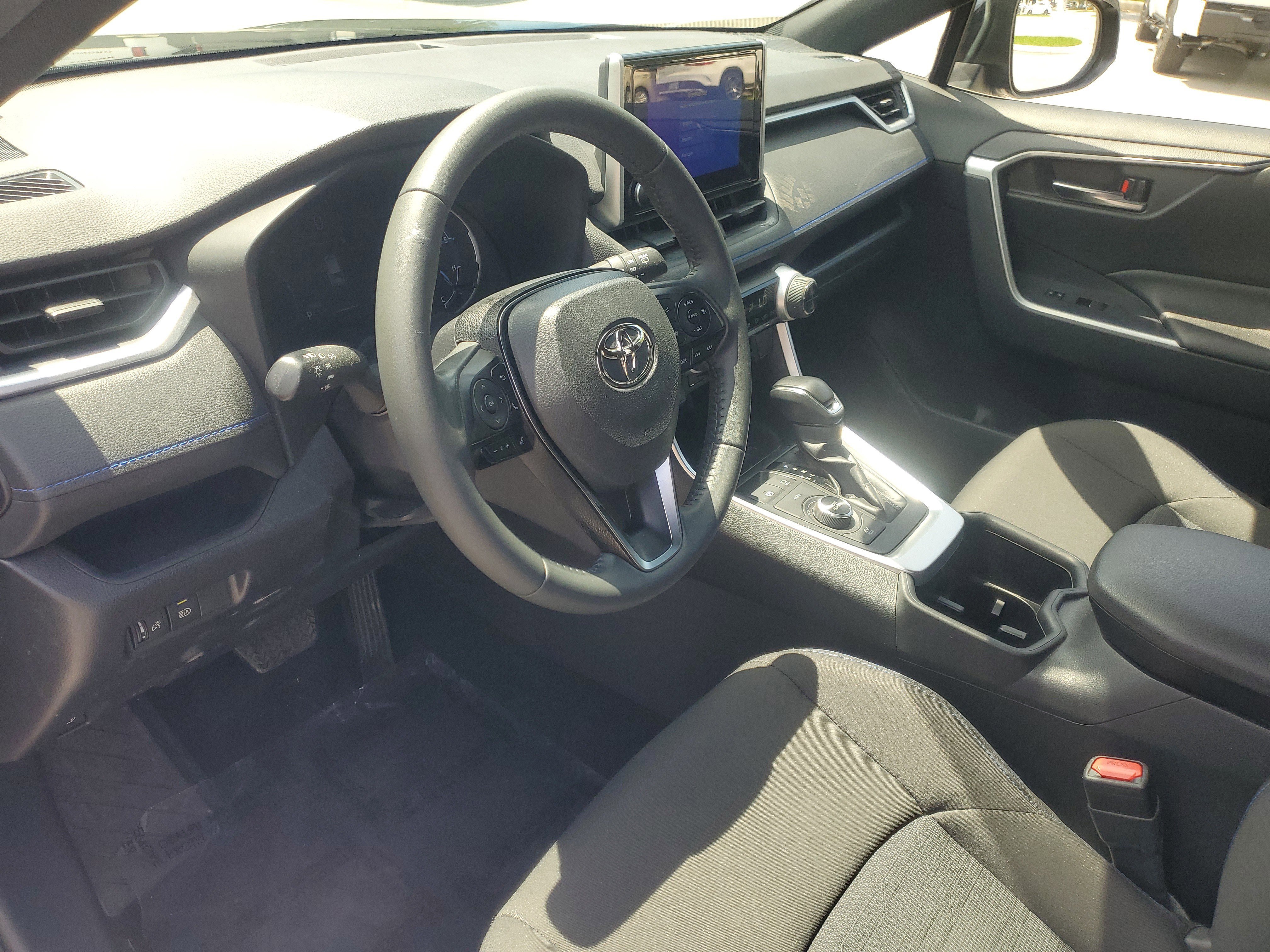 Used 2024 Midnight Black Metallic Toyota Hybrid SE image 16