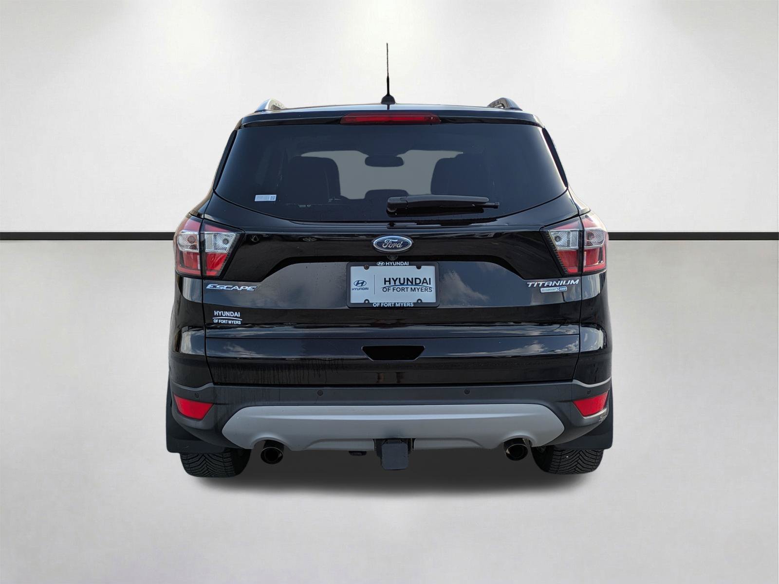 Used 2017 Shadow Black Ford Titanium image 6