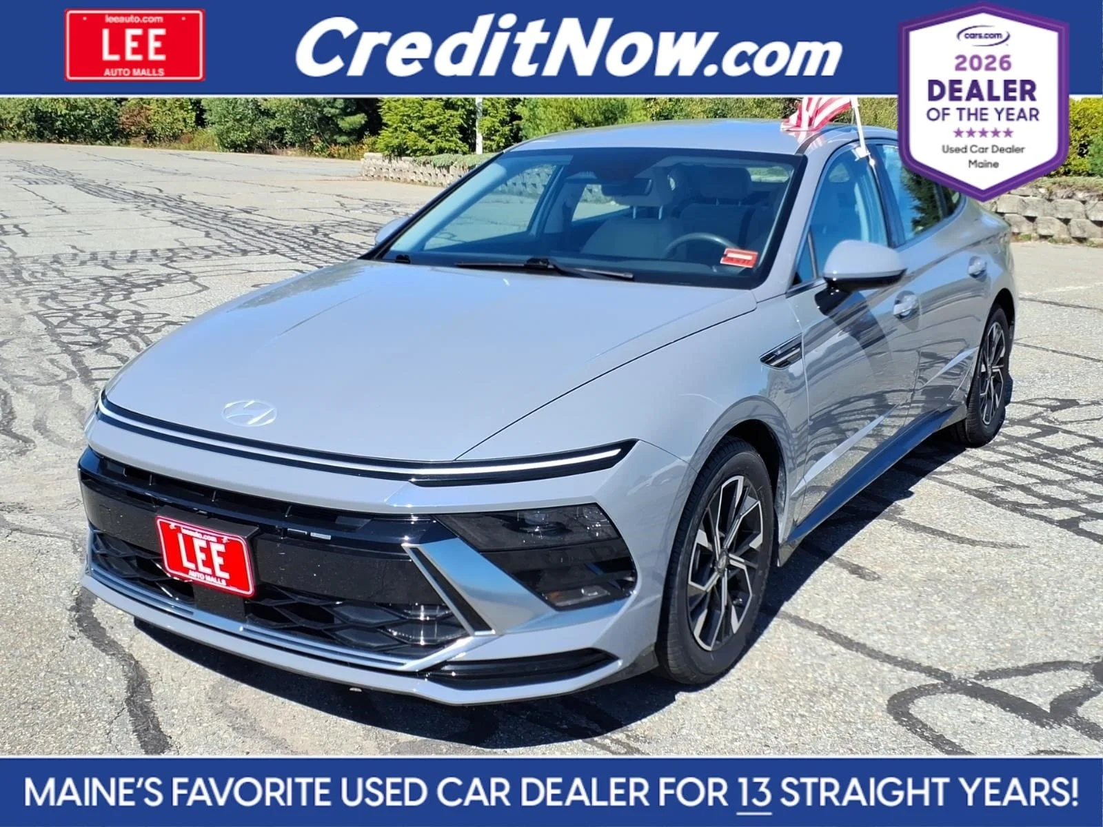 Used 2025 Blue Hyundai SEL image 1