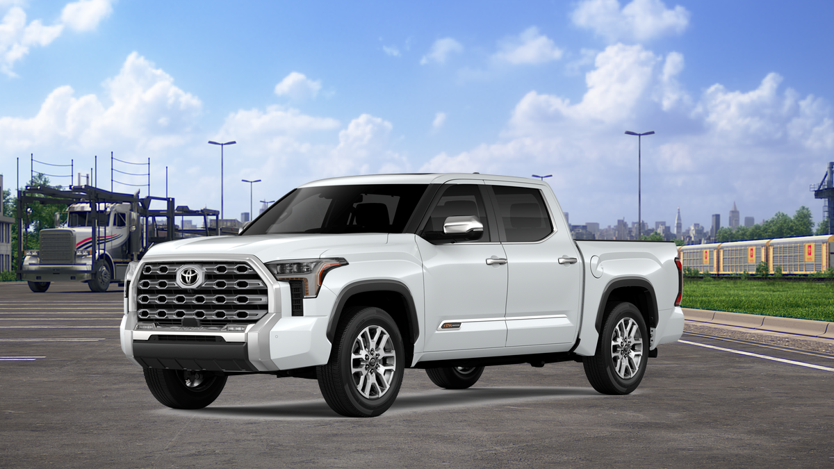White (Wind Chill Pearl) 2026 Toyota Tundra 1794 Edition CrewMax Cab 4WD Pickup Truck Four-Wheel Drive