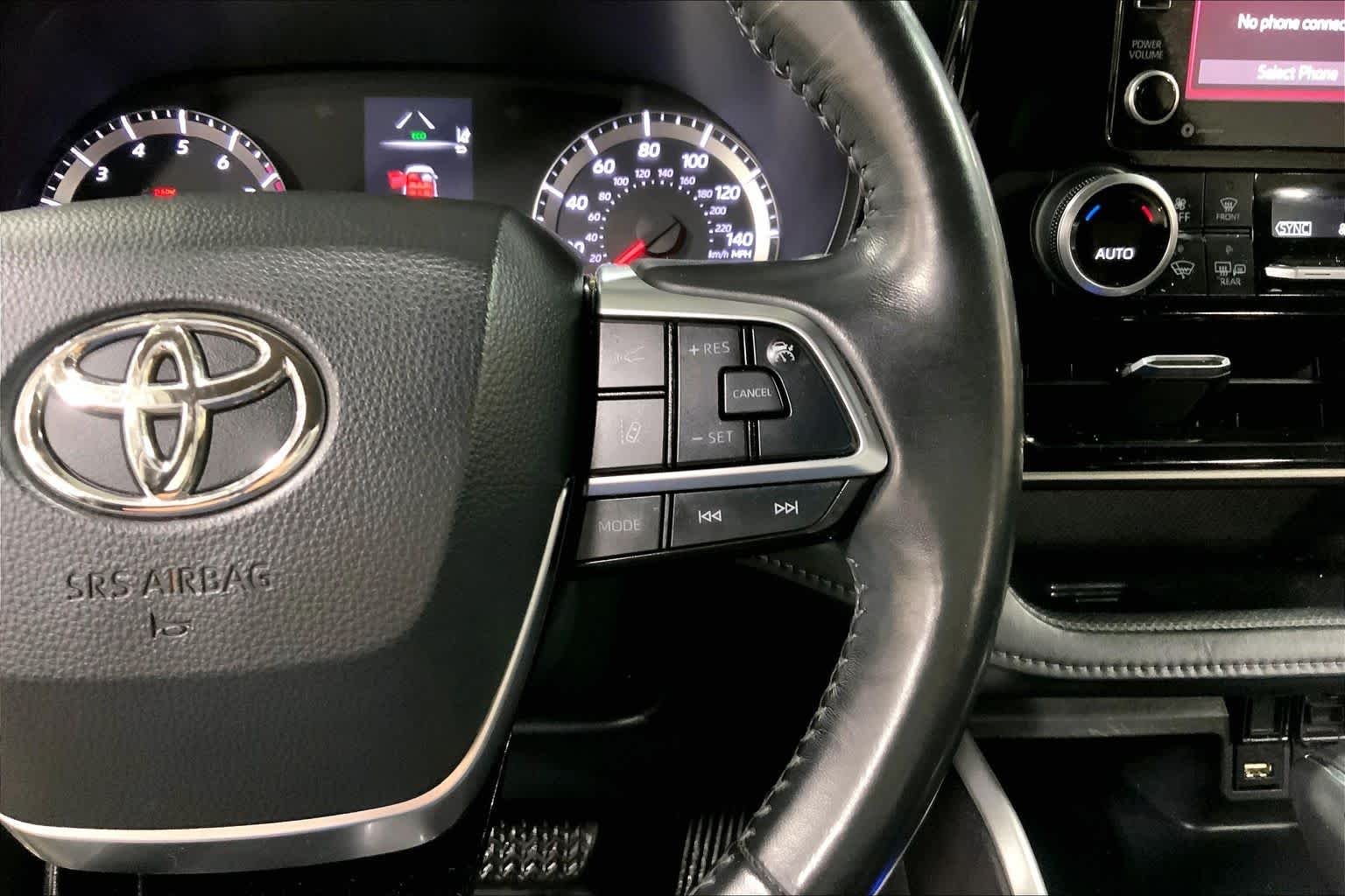 Used 2021 Magnetic Gray Metallic Toyota LE image 25