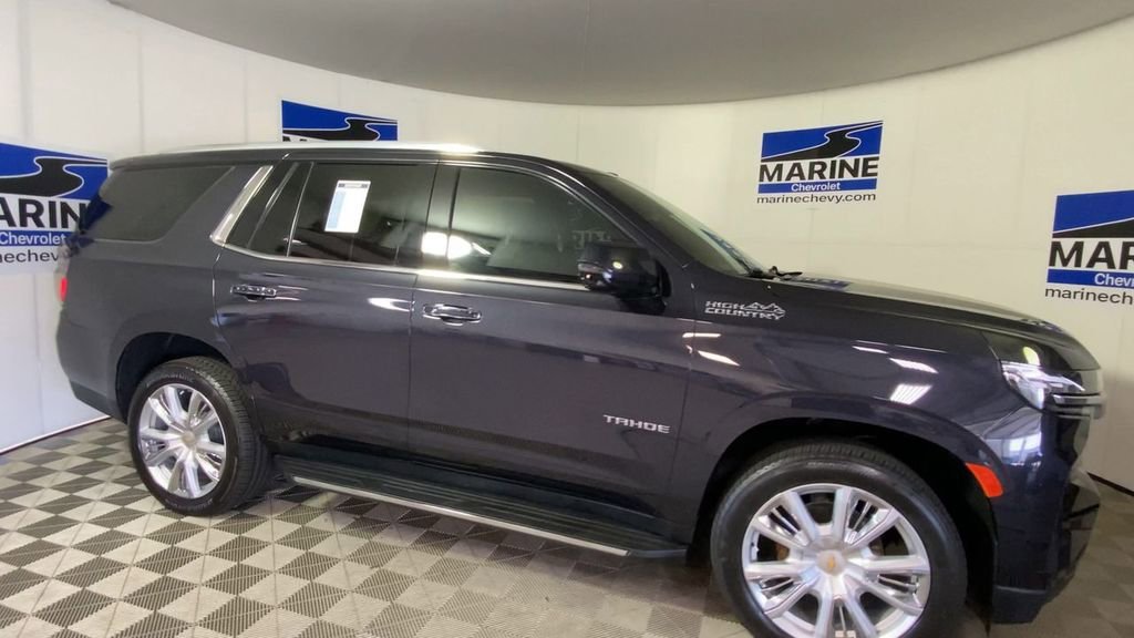 Used 2024 Dark Ash Metallic Chevrolet High Country image 3
