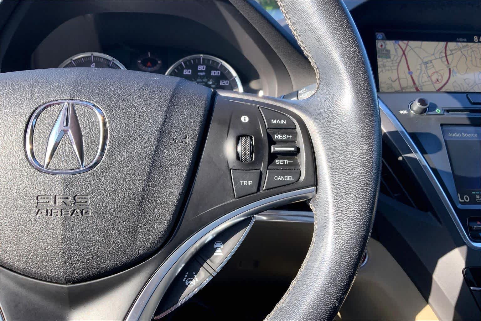 Used 2016 Crystal Black Pearl Acura w/Advance image 25