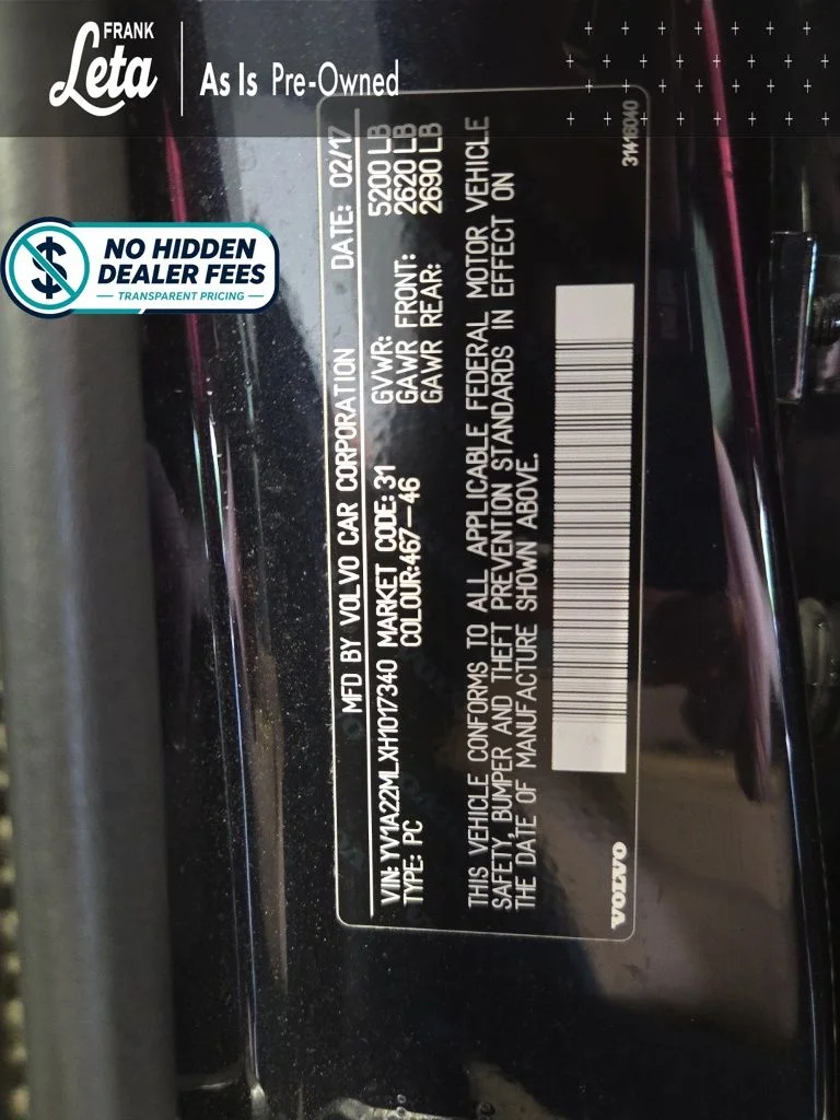 Used 2017 Blue Volvo T6 Inscription image 28