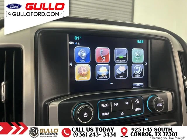 Used 2018 Stone Blue Metallic GMC SLT image 25