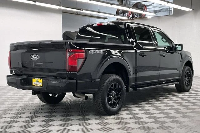 Used 2025 Agate Black Metallic Ford XLT image 12