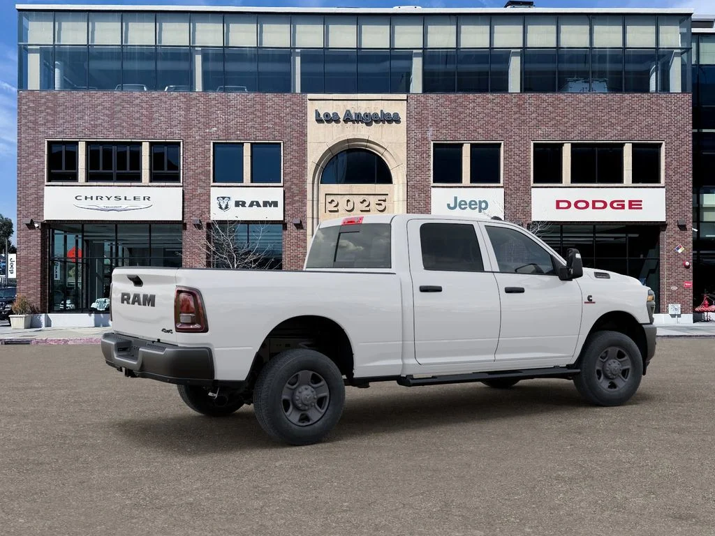 New 2026 Bright White Clear-Coat Exterior Paint RAM Tradesman image 4