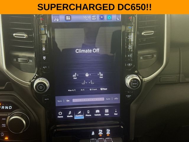 New 2026 Diamond Black Crystal Pearl-Coat Exterior Paint RAM Supercharged DC650 image 16