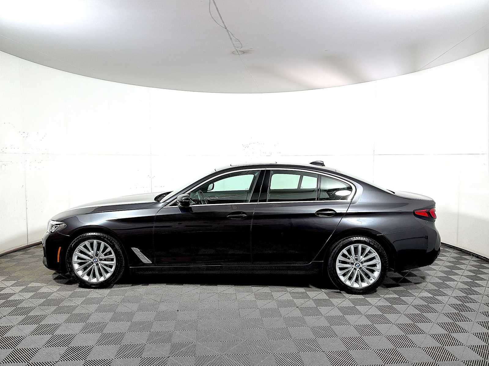 Certified Used 2023 Dark Graphite Metallic BMW 530i xDrive image 4