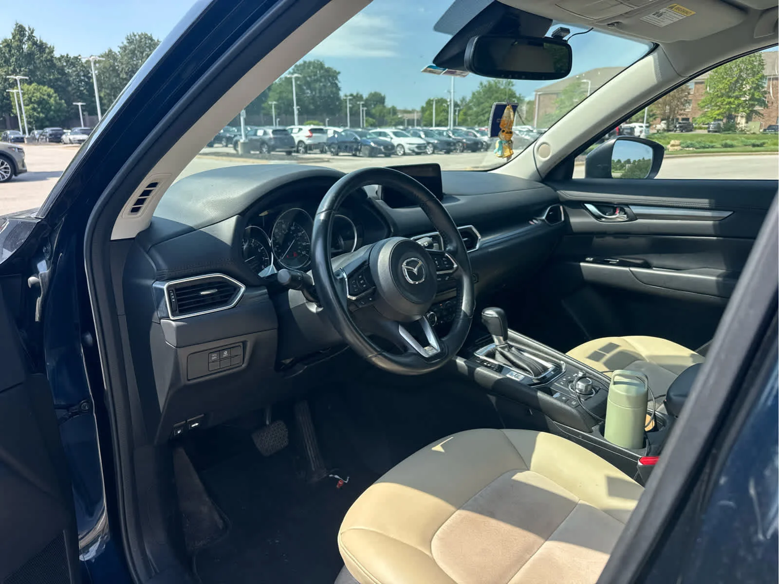 Used 2017 Deep Crystal Blue Mica Mazda Touring image 6