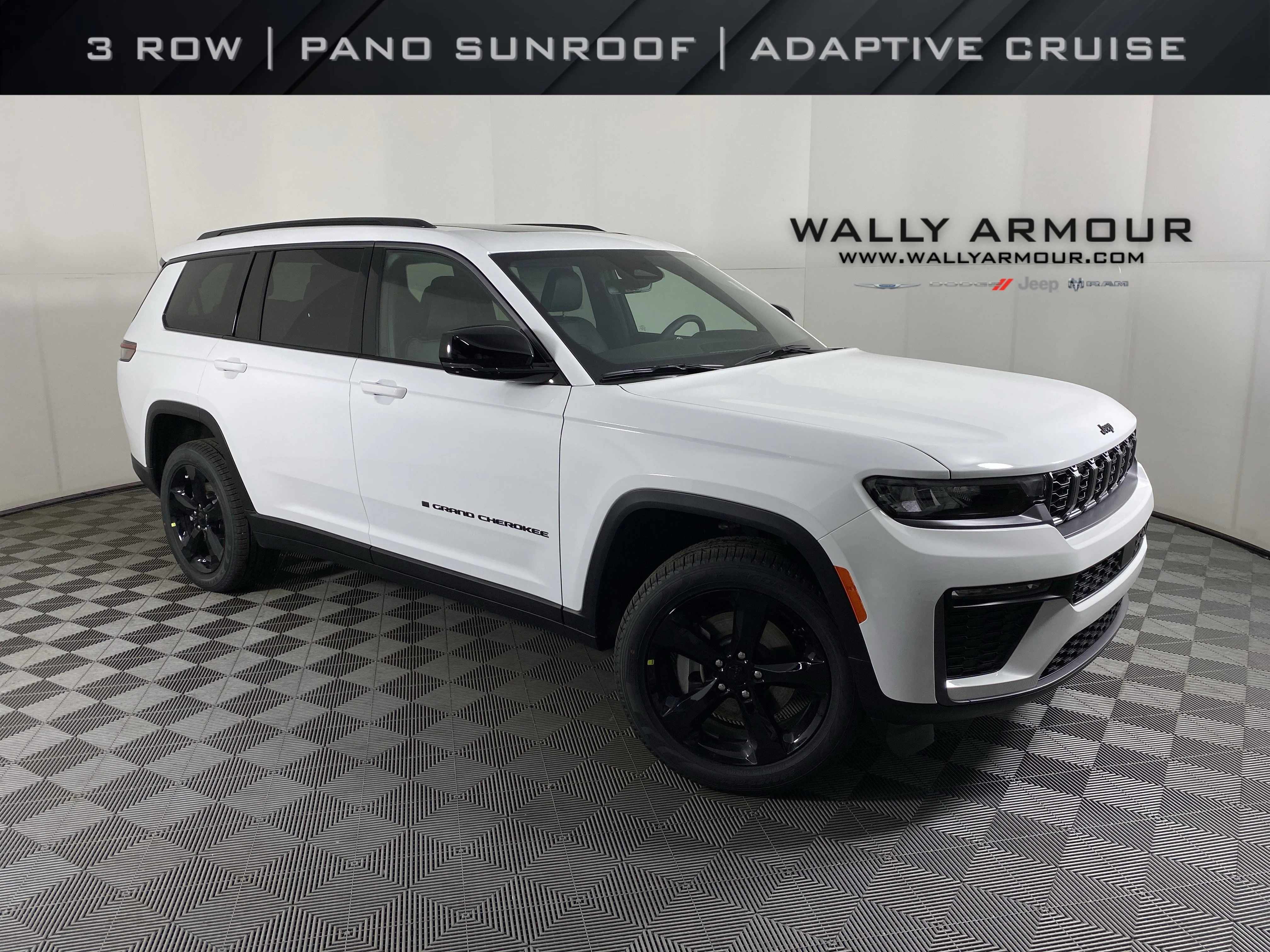 New 2026 Bright White Clear-Coat Exterior Paint Jeep Limited image 1