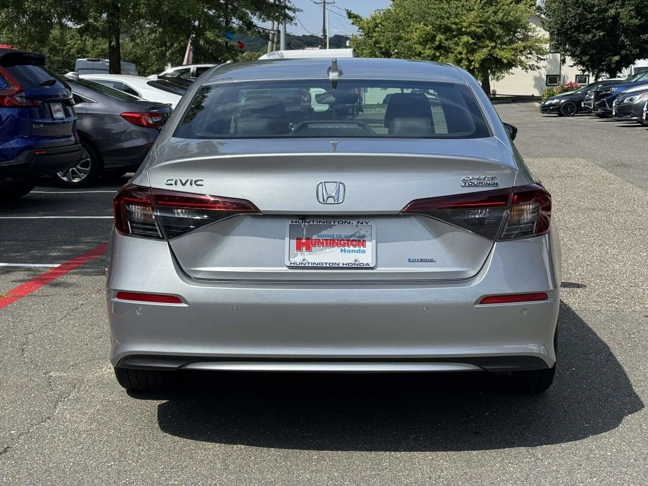 Used 2025 Solar Silver Metallic Honda Sport image 6