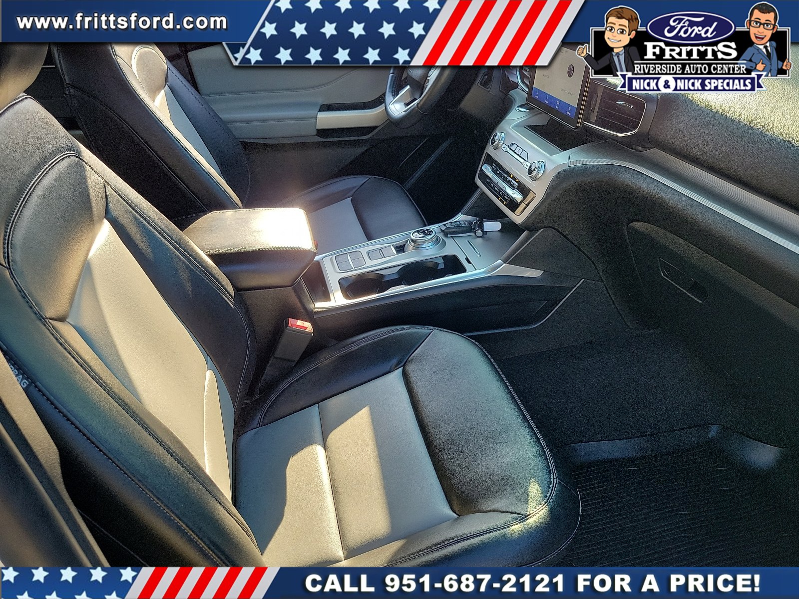 Certified Used 2023 White Metallic Ford XLT image 14