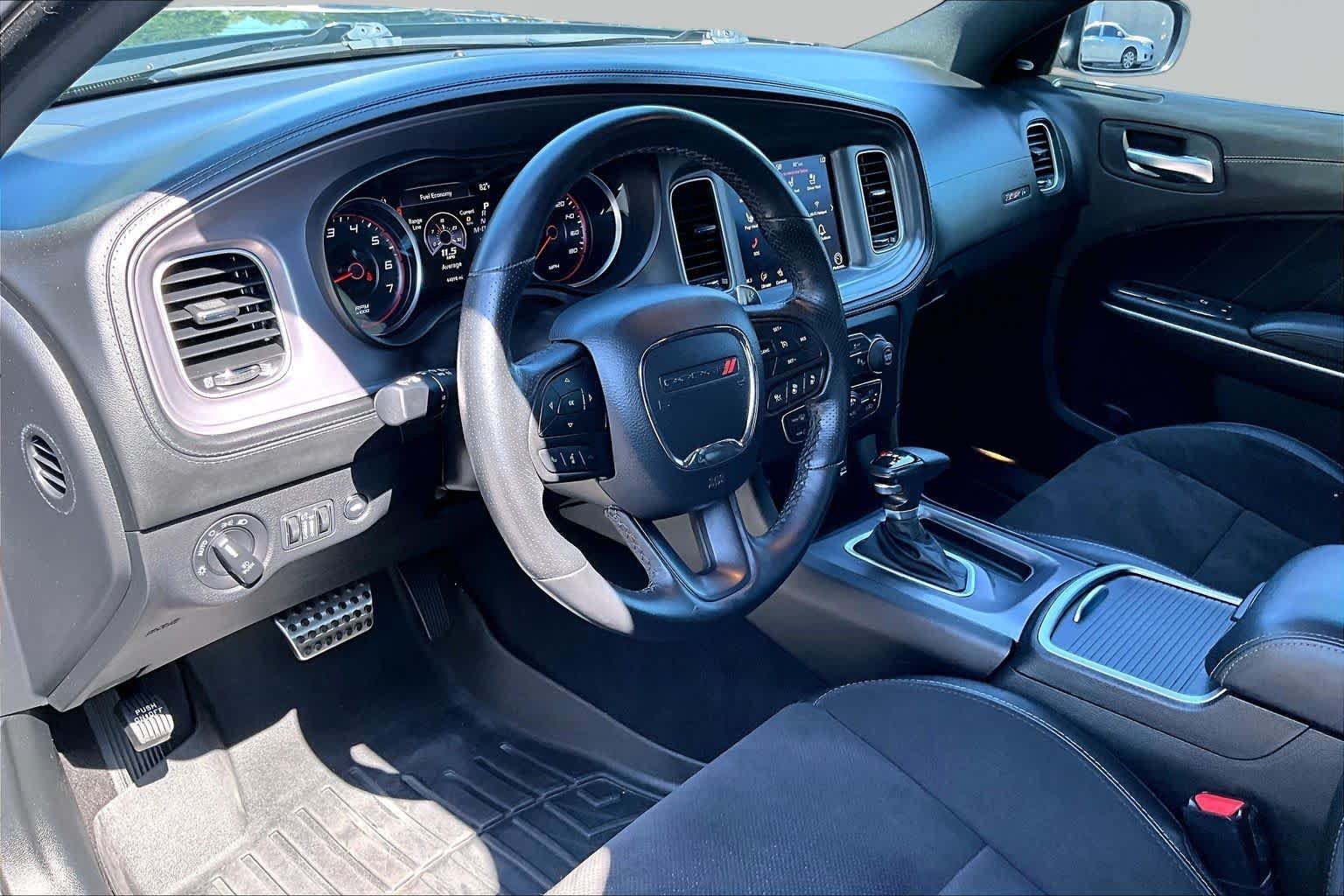 Used 2023 Pitch Black Clearcoat Dodge Scat Pack image 35