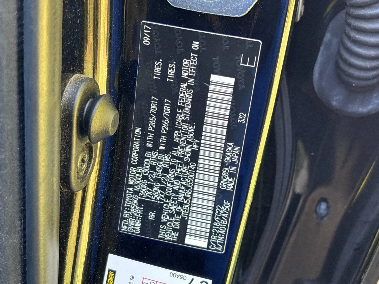 Used 2018 Midnight Black Metallic Toyota TRD Off-Road image 11