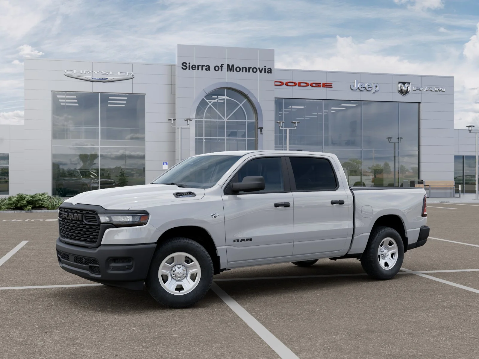 New 2026 Bright White Clear-Coat Exterior Paint RAM Tradesman image 35
