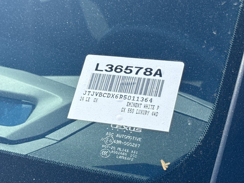 Certified Used 2024 Eminent White Pearl Lexus 550 Luxury image 17