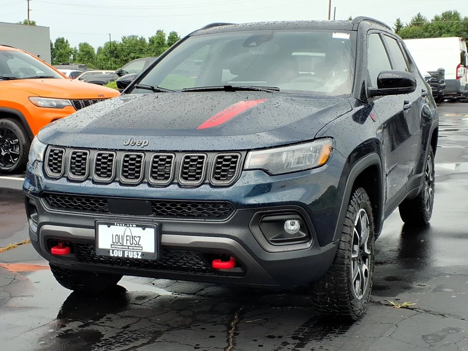 New 2026 Fathom Blue Pearl Coat Jeep Trailhawk image 2