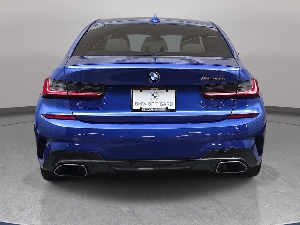 Used 2022 Portimao Blue Metallic BMW M340i image 7