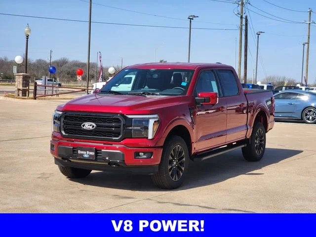 New 2026 Ruby Red Metallic Tinted Clearcoat Ford Lariat® image 3