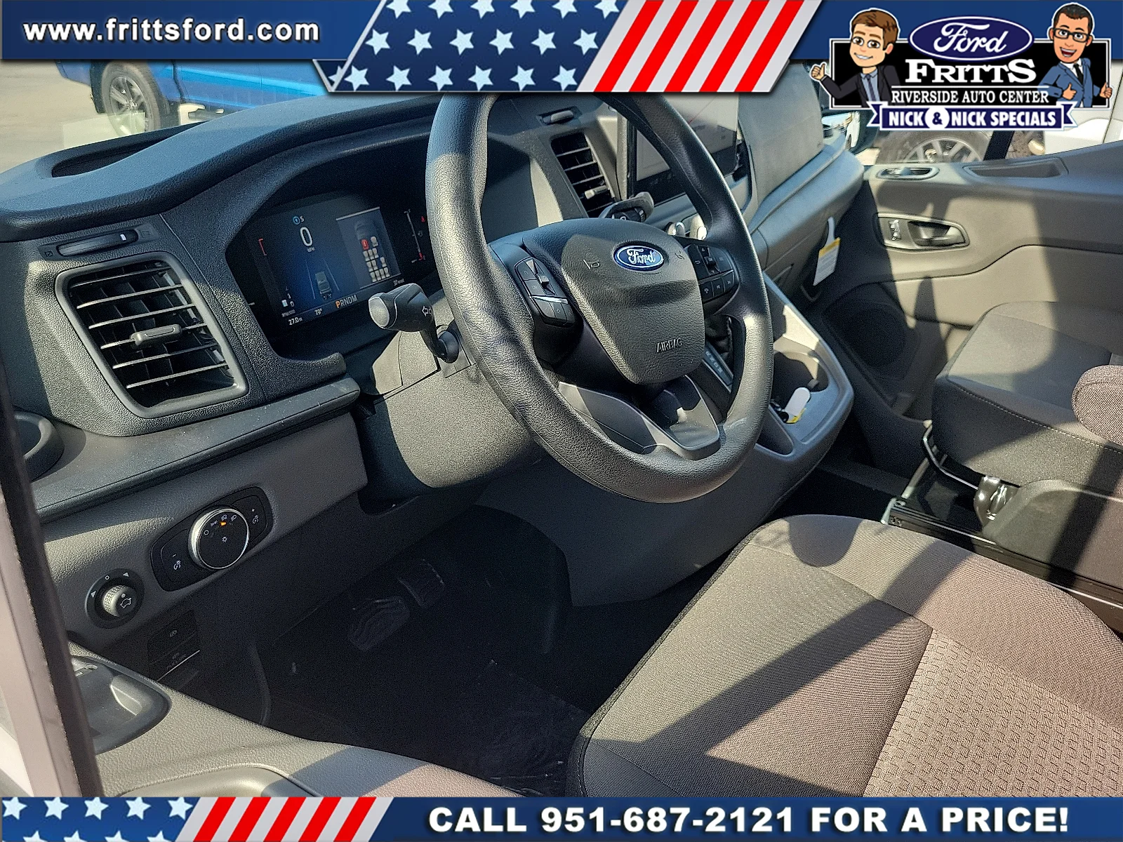New 2026 Oxford White Ford Passenger Van XL image 3