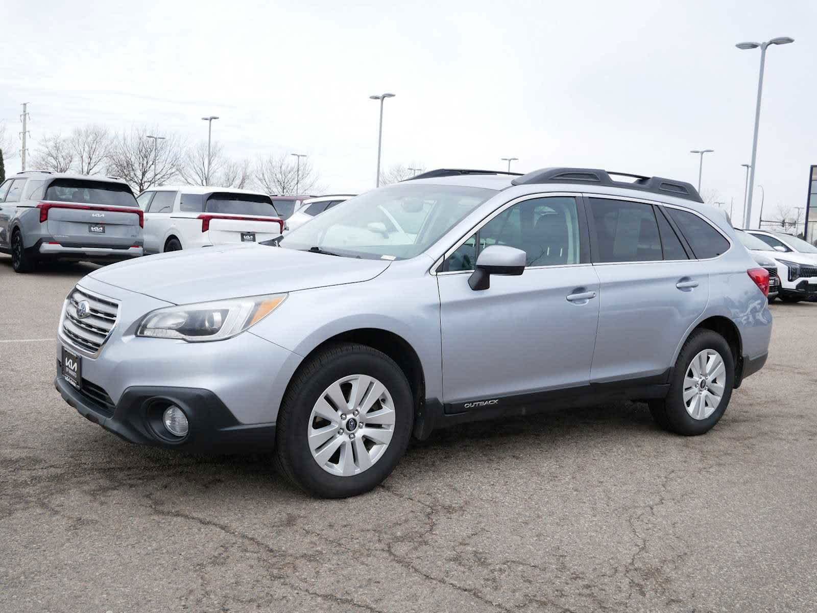 Used 2015 Subaru Outback Premium with VIN 4S4BSADC7F3242431 for sale in Mankato, Minnesota