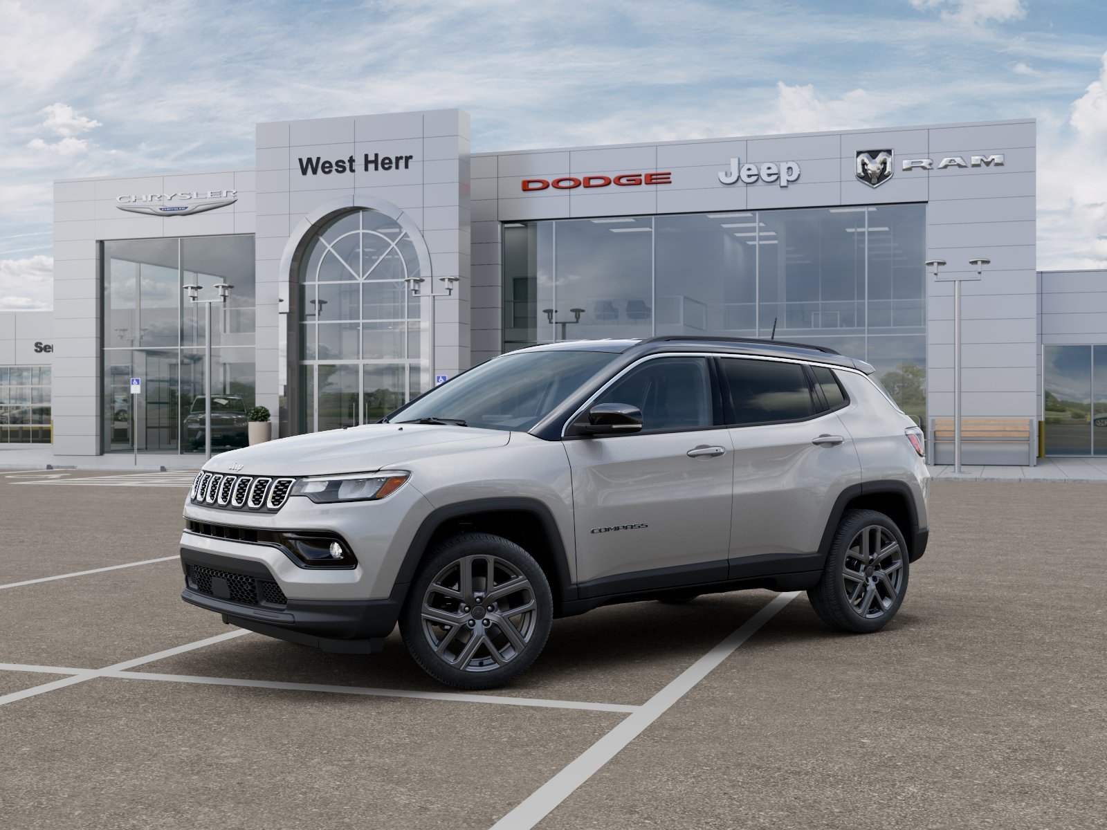 New 2026 Silver Zynith Metallic Clearcoat Jeep COMPASS LIMITED ALTITUDE 4X4 image 28
