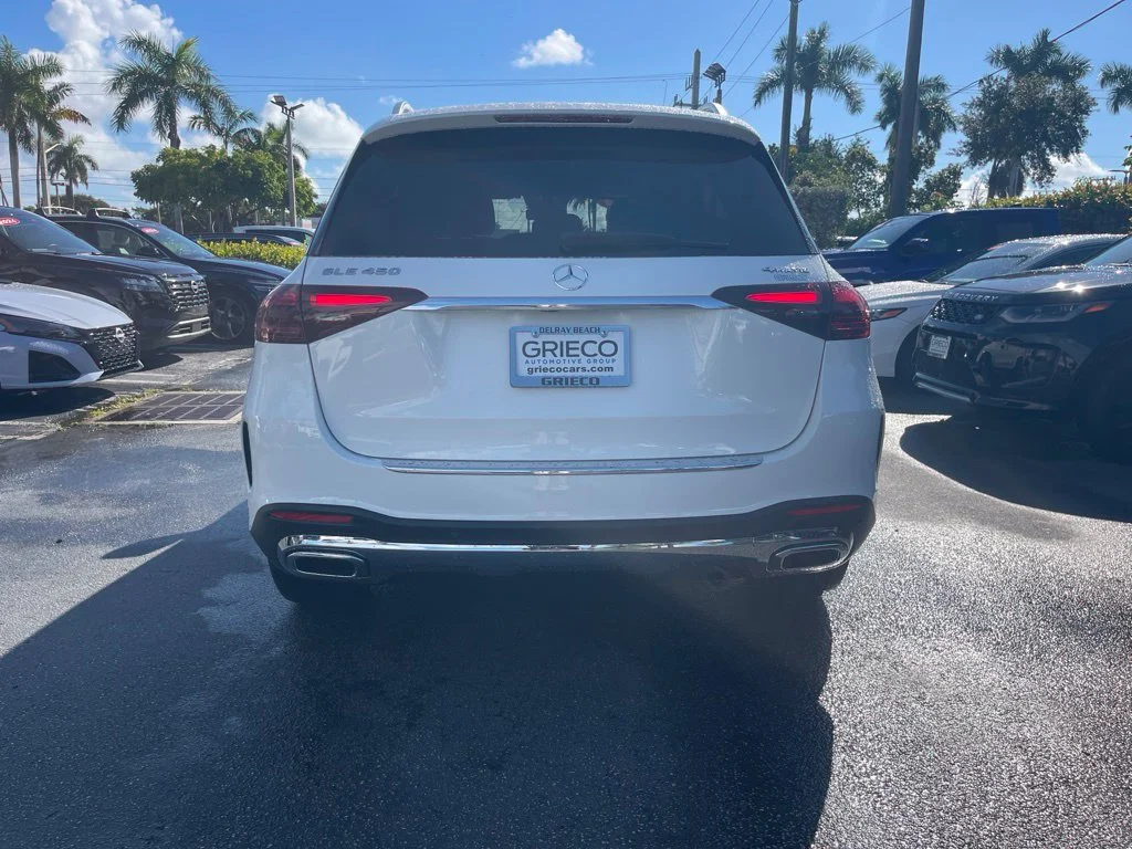 Used 2024 White Mercedes-Benz GLE 450 image 4