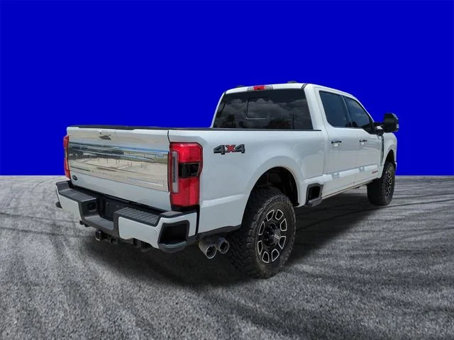 Used 2024 White Metallic Ford Platinum image 4