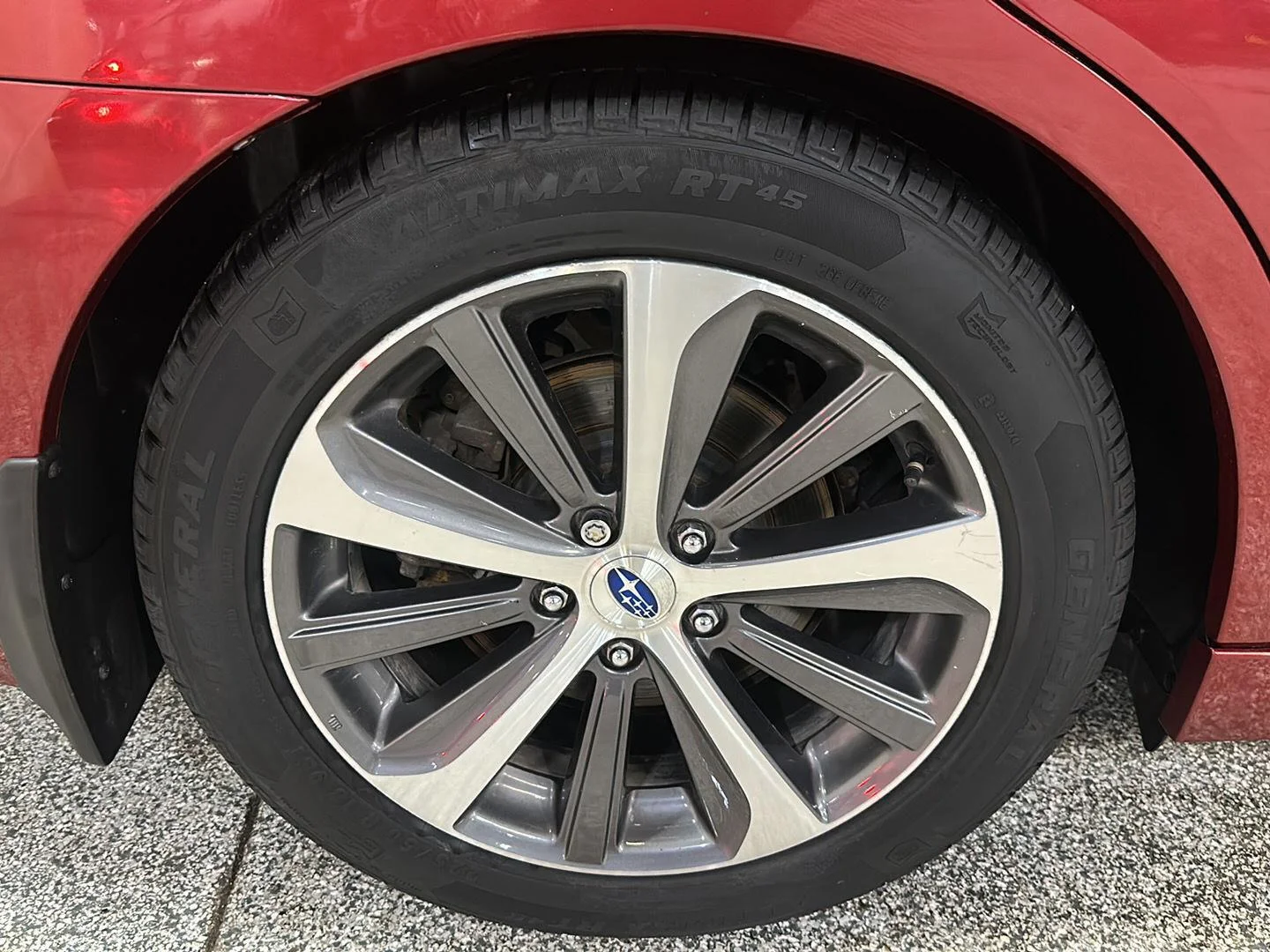 Used 2017 Venetian Red Pearl Subaru Limited image 10