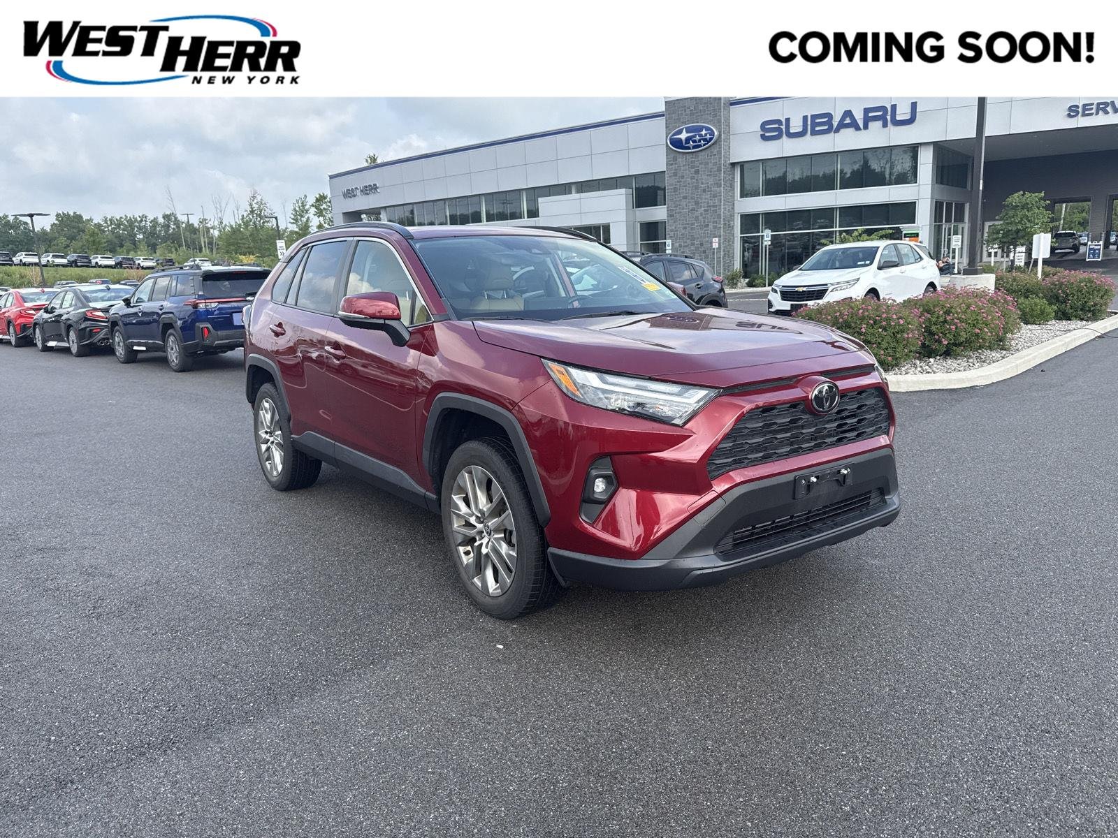 Used 2022 Ruby Flare Pearl Toyota XLE Premium image 1
