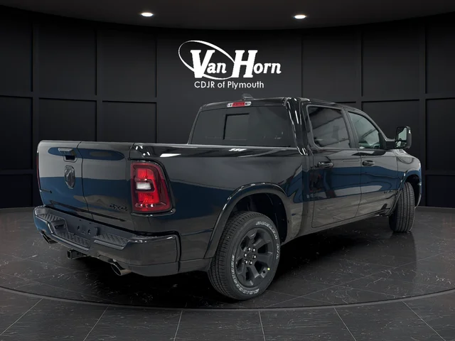 New 2026 Diamond Black Crystal Pearl-Coat Exterior Paint RAM Big Horn/Lone Star image 7