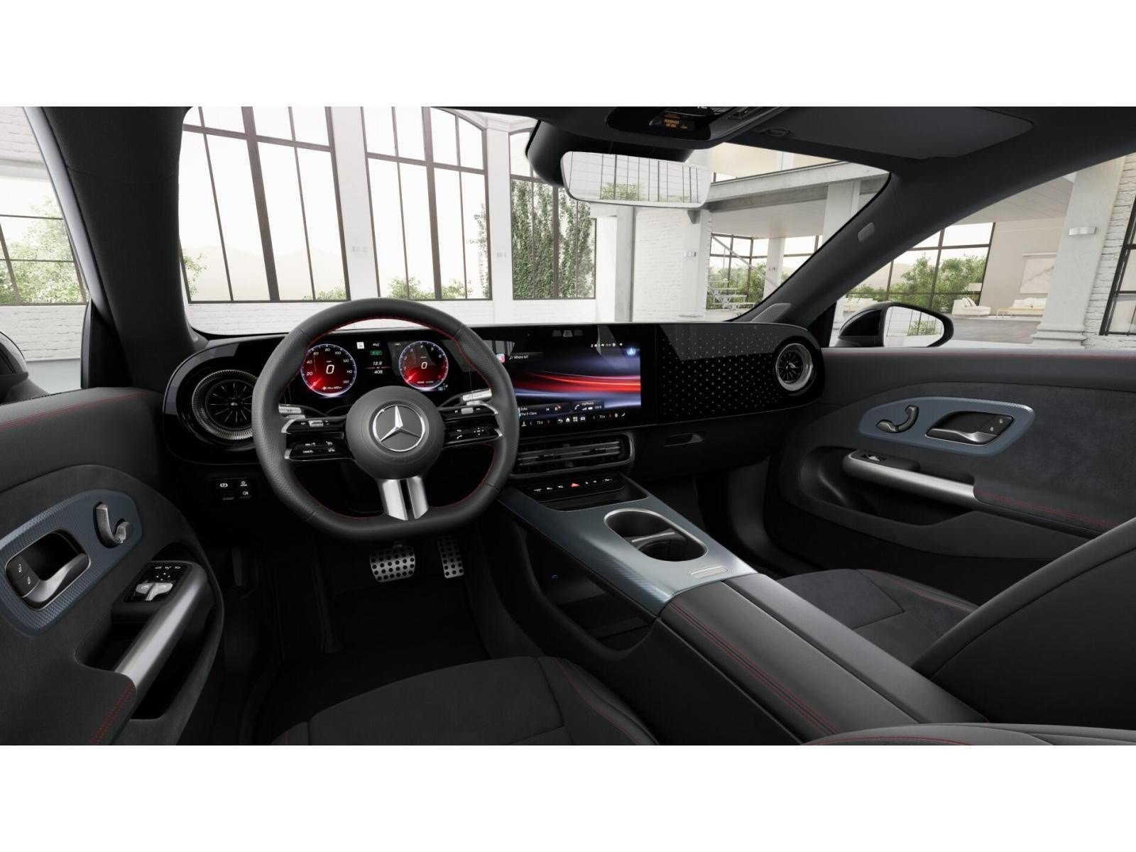 New 2027 Liquid Crystal Green Mercedes-Benz CLA 220 4D Sedan image 4