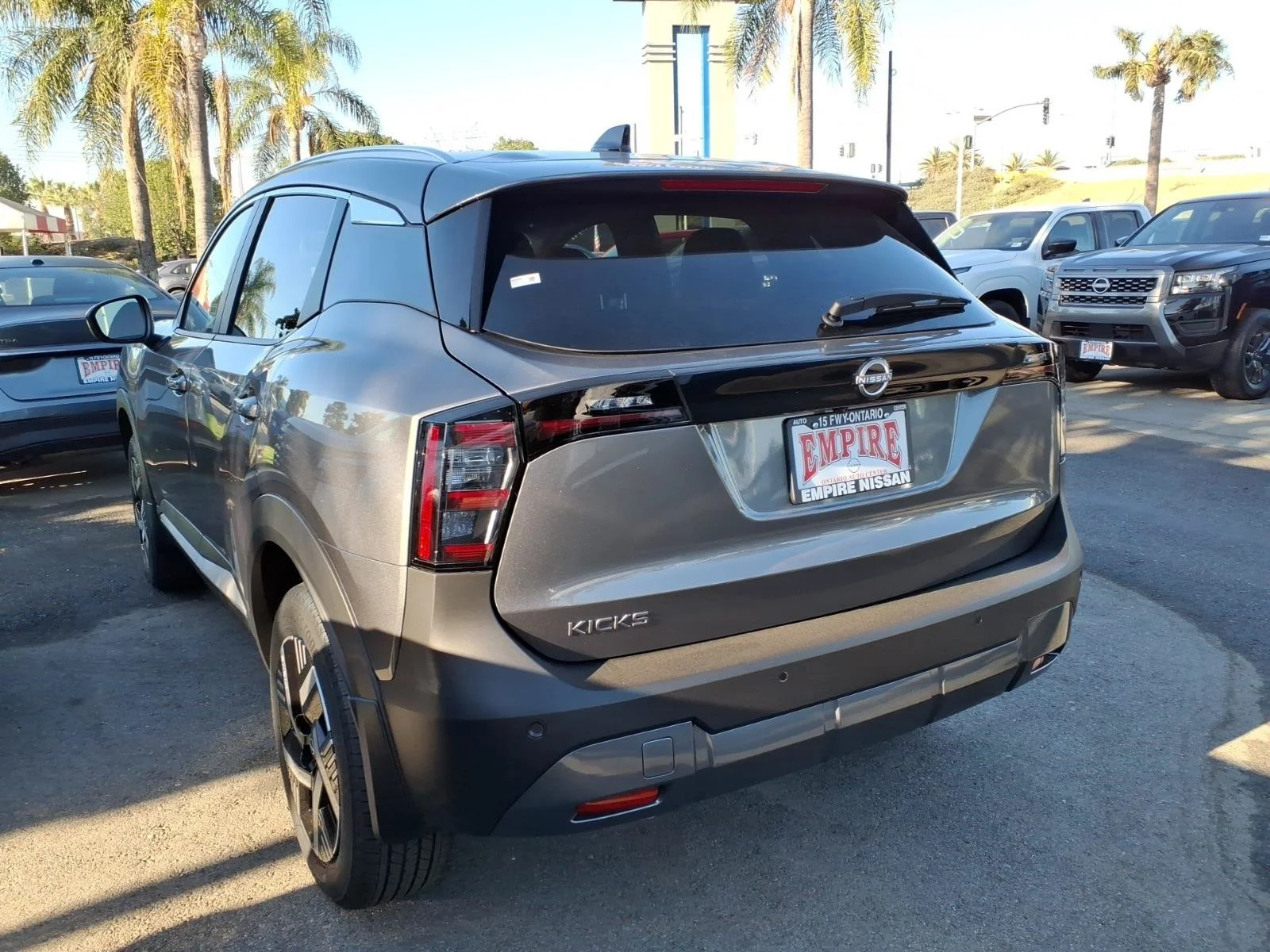 New 2026 Gun Metallic Nissan SV image 3