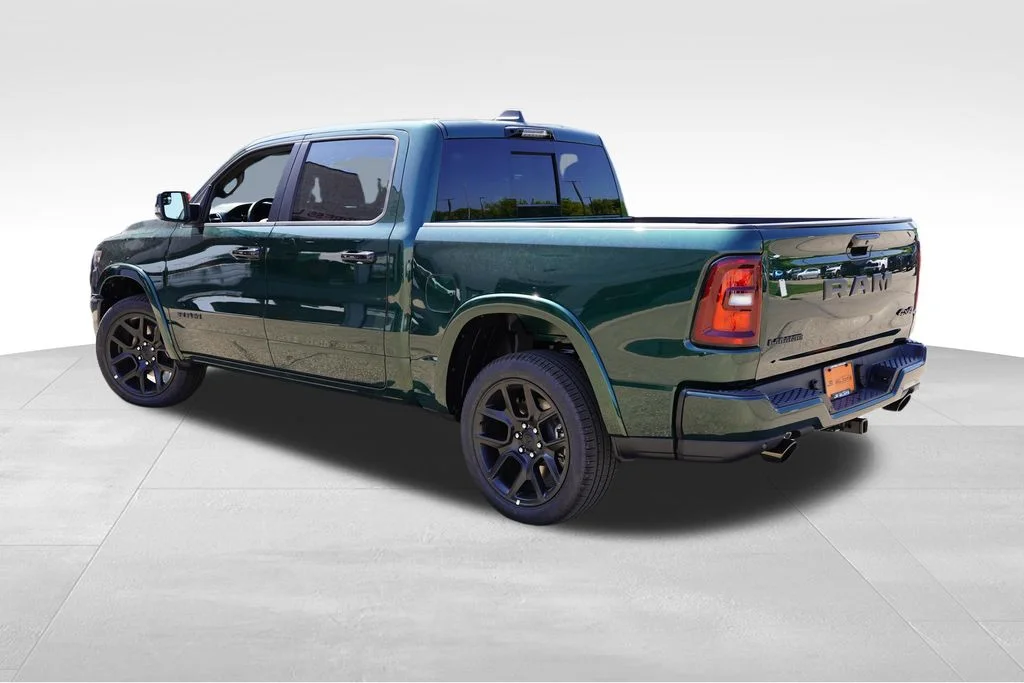 New 2027 Serrano-Green Metallic Exterior Paint RAM Laramie image 5