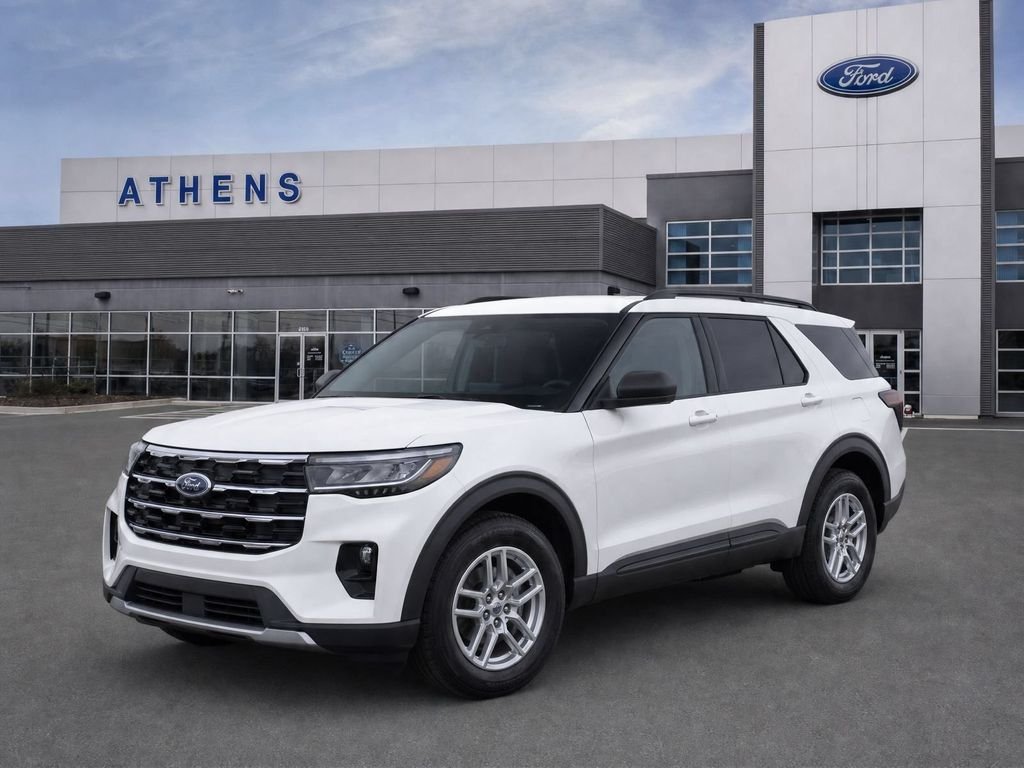 New 2026 Star White Metallic Tri-Coat Ford Active image 2