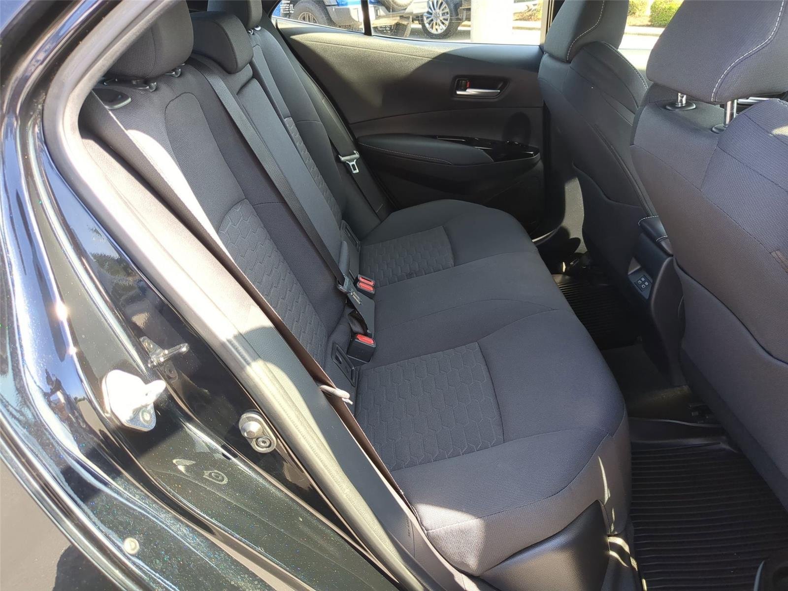 Used 2025 Midnight Black Metallic Toyota SE image 30