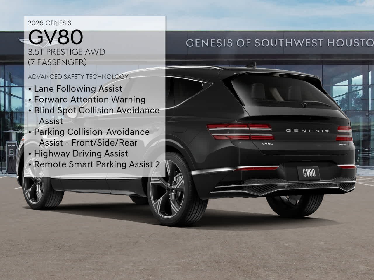 2026 GENESIS GV80 Prestige - Photo 7