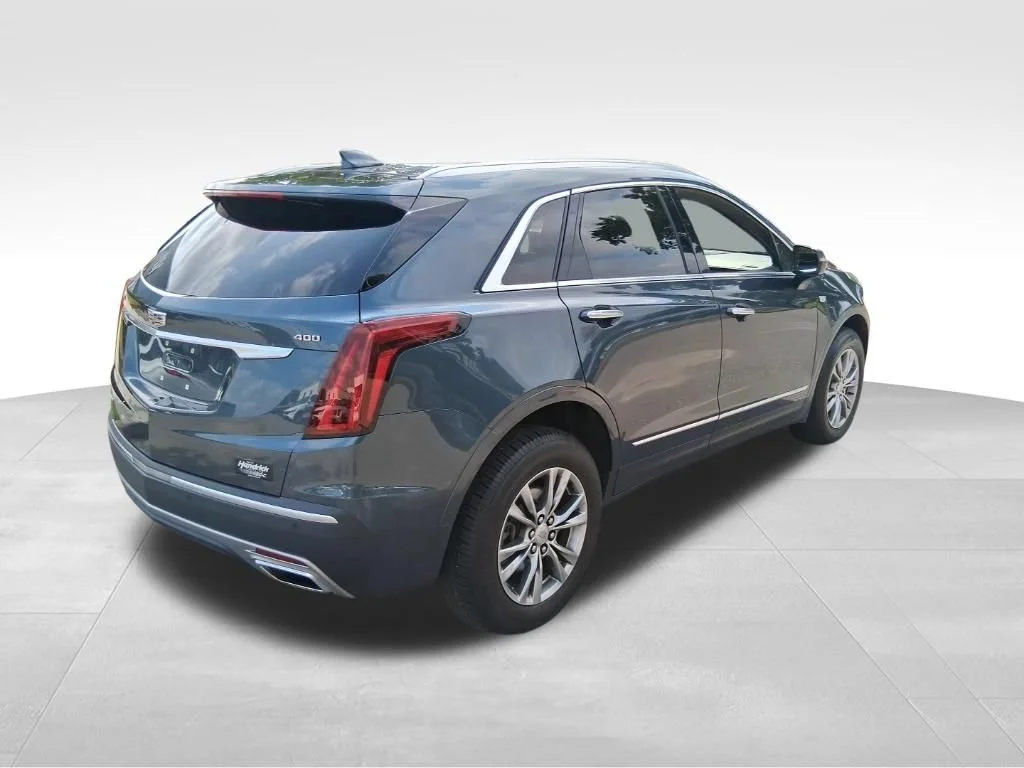 Used 2021 SHADOW METALLIC Cadillac AWD Premium Luxury image 7