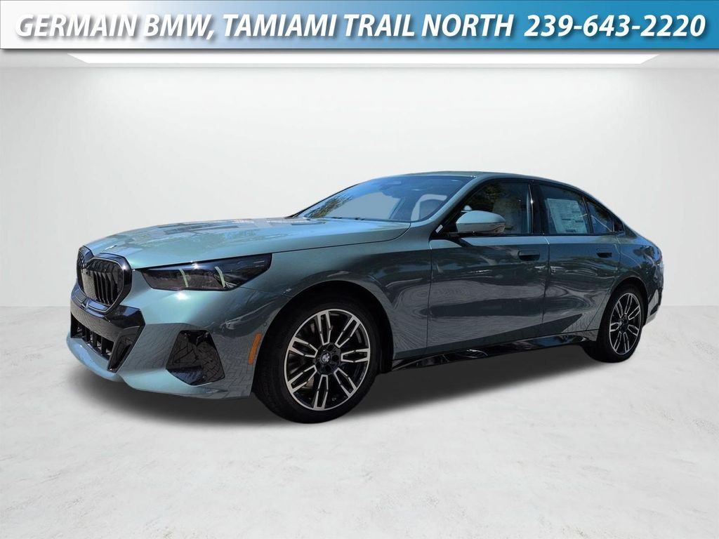 New 2027 Cape York Green Metallic BMW 530i image 1